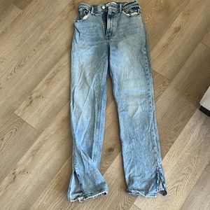 90s straight ultra high rise